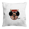 mickey mousseux Throw Pillow