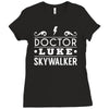 dr luke skywalker Ladies Fitted T-Shirt