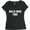 hallo wine Women's Triblend Scoop T-shirt