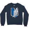 wings of freedom Crewneck Sweatshirt