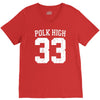 polk high V-Neck Tee