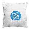 free fun fridays Throw Pillow