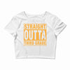straight outta third grade Crop Top
