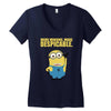 2015 cute Women's V-Neck T-Shirt