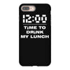 time to drink my lunch iPhone 8 Plus