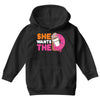 She Wants The D Dunkin Donuts Youth Hoodie
