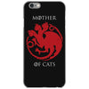 mother of cats iPhone 6/6s Case