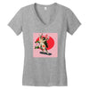 gsgsd Women's V-Neck T-Shirt