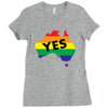 Vote Yes Australia Ladies Fitted T-Shirt