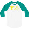 soul train retro 60s 70s 80s music party present tee new 3/4 Sleeve Shirt