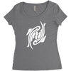 fishs Women's Triblend Scoop T-shirt