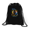 my first knife fight Drawstring Bags