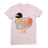 Pubg Military Chicken T-Shirt Ladies Fitted T-Shirt
