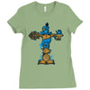 wonderland totem Ladies Fitted T-Shirt