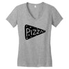 Pizza Women's V-Neck T-Shirt