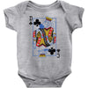 catdog playing card Baby Bodysuit