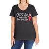 i'm that crazy girl who loves betty boop a lot Ladies Curvy T-Shirt