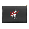 don't stop believing unicorn Accessory Pouches