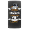 Super Cool Husband Of A Freaking Awesome Wife Samsung Galaxy S7 Edge
