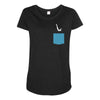 Yes, You Can Dive Maternity Scoop Neck T-shirt