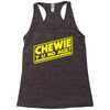 chewie y u no age Racerback Tank
