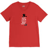 keep calm, we're all mad here V-Neck Tee