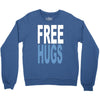 funny t shirts free hugs adult Crewneck Sweatshirt