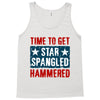 star spangled hammered Tank Top