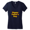 HAPPY FATHER DAY Women's V-Neck T-Shirt