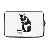 radioactive cat Laptop sleeve