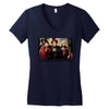 just a bunch of hocus pocus sanderson sisters Women's V-Neck T-Shirt