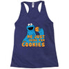Me Just Here Fore The Cookies Racerback Tank