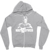 mac gyver schwarz Zipper Hoodie