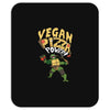 vegan pizza power Mousepad