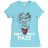 Puff Puff Pass Ladies Fitted T-Shirt