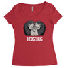 hedgehug Women's Triblend Scoop T-shirt