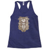 halloween skull Racerback Tank