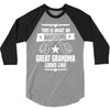 Awesome Great Grandma Looks Like 3/4 Sleeve Shirt