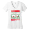french bulldog ugly Women's V-Neck T-Shirt
