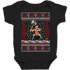 ugly sweater fight christmas t shirts Baby Bodysuit