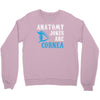 anatomy jokes are cornea Crewneck Sweatshirt