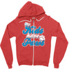 my kids have paws Zipper Hoodie
