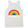 I Am Voting Yes Tank Top