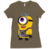 minion funkey Ladies Fitted T-Shirt