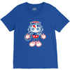 skull bolt V-Neck Tee