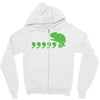 comma chameleon Zipper Hoodie