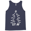 lit af christmas tree Tank Top