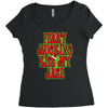 funny ferry mucking christmas, ideal gift or christmas present. Women's Triblend Scoop T-shirt