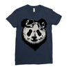 sunglasses panda Ladies Fitted T-Shirt