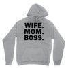 wife mom boss Hoodie